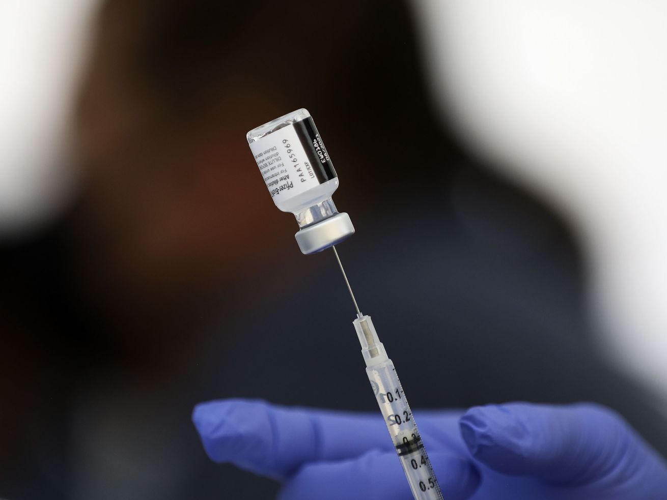 People take advantage of free COVID-19 vaccinations at the Salt Lake County Health Department’s mobile health center at
Rancho Market in West Valley City on Friday, July 30, 2021. Utah health officials on Monday confirmed 3,036 new COVID-19 cases and 23 deaths since Friday.