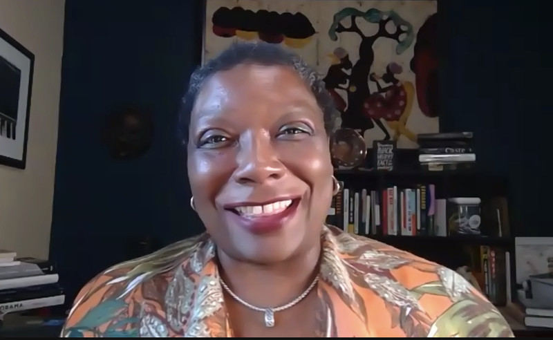 Utah Democratic Party leader Darlene McDonald speaks at
a virtual White House meeting titled "Families First: What the
Build Back Better Agenda Means for People of Faith” on Wednesday.