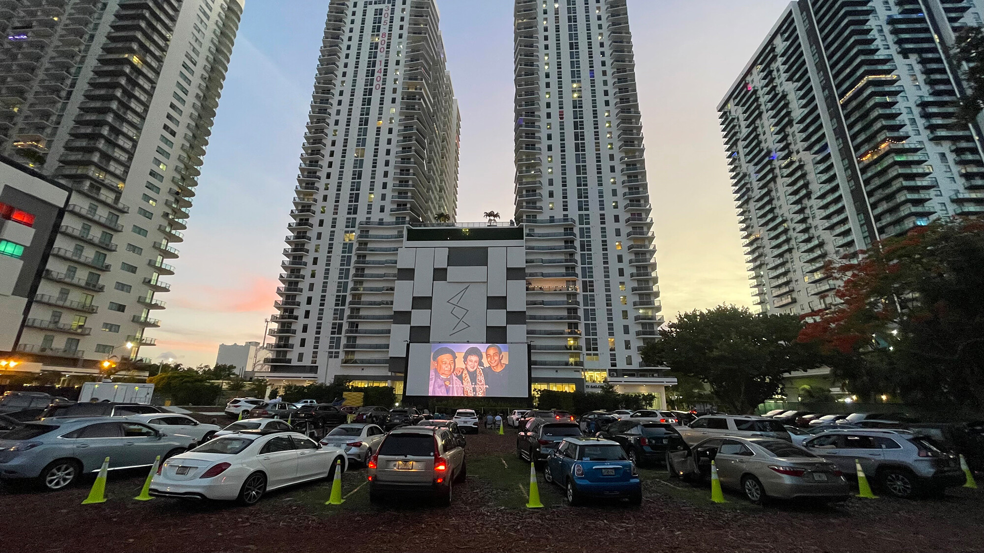 A view of the Miami Screening of the HBO Documentary Film, 'Revolution Rent,' at Nite Owl Drive-In Theater on June 10, 2021 in Miami, Florida.