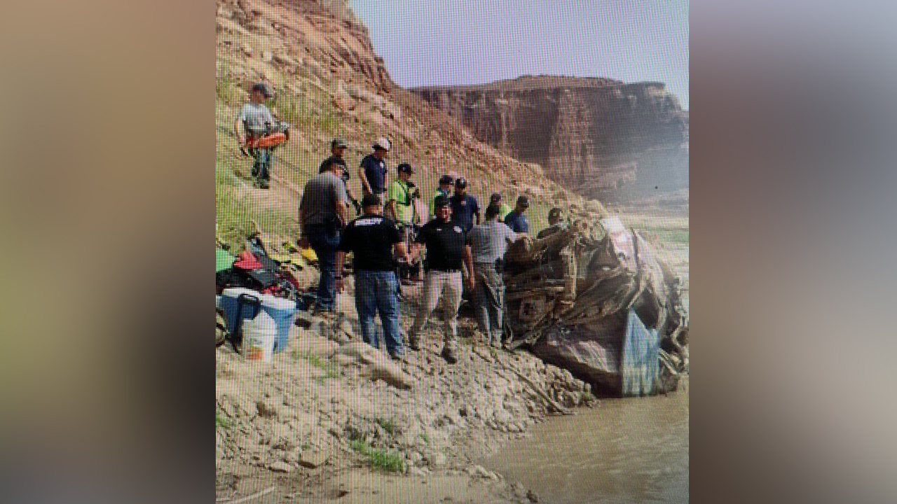 Receding waters at Lake Powell led to the discovery of a crashed vehicle and deceased victim from September 2020. The vehicle and body were found near the Hite Marina in San Juan County, officials announced Tuesday.
