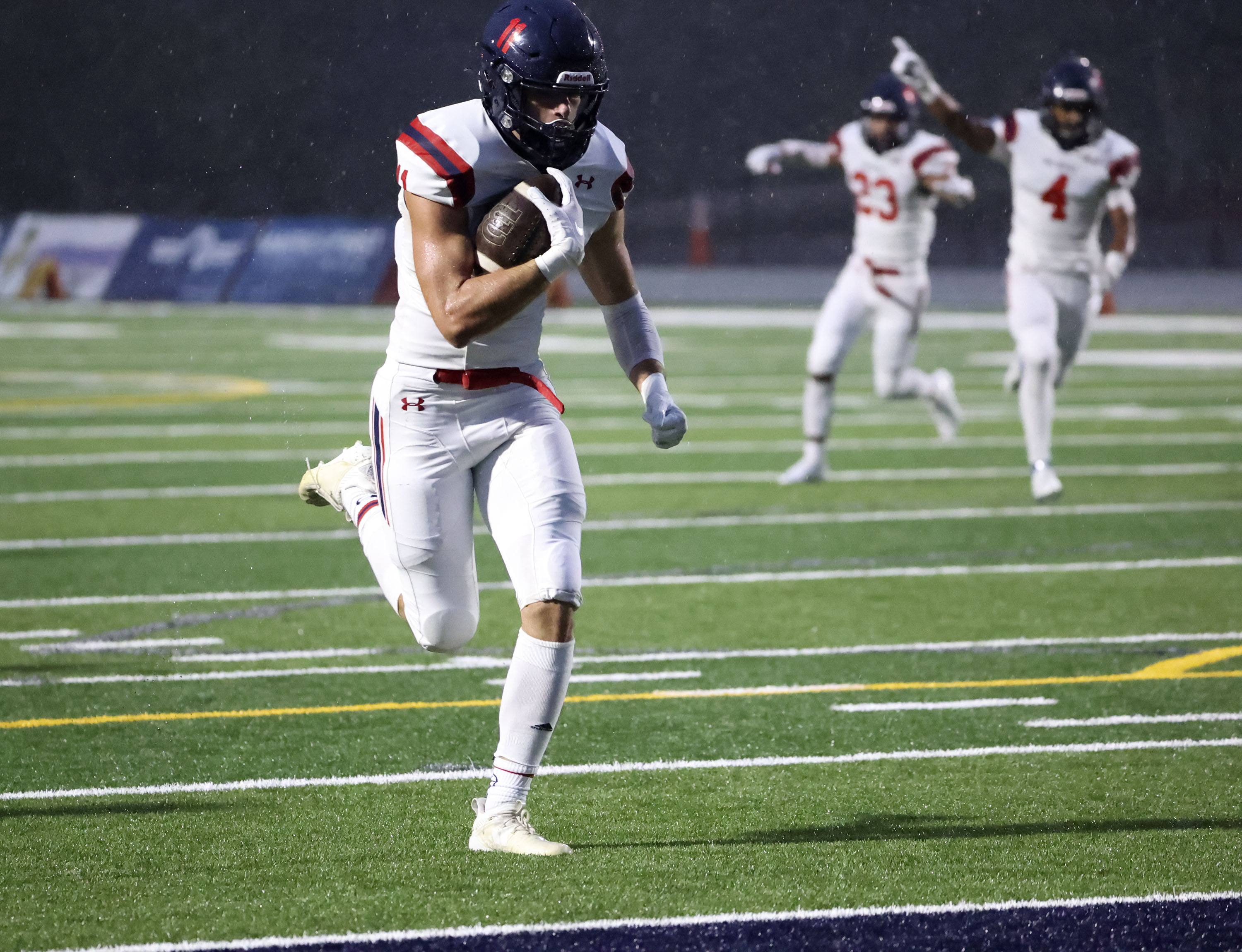 Springville and Skyline compete in a high school football game at Skyline High in Salt Lake City on Thursday, Aug. 19, 2021.