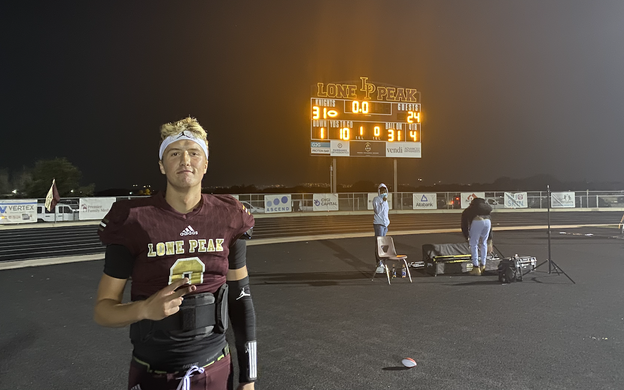 Lone Peak knocks off one of California's top teams, Bishop Alemany, in 31-24 win