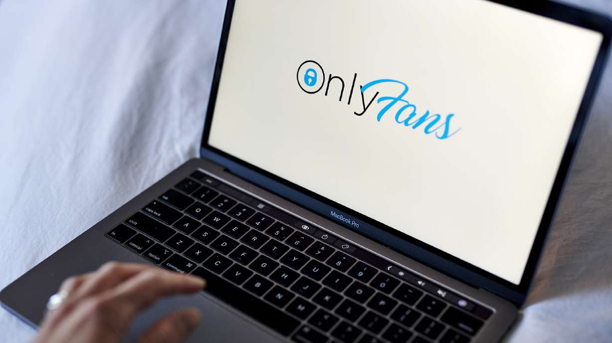 OnlyFans, pictured here in New York on June 17, is a website and app with 130 million users and more than 2 million content creators. It announced Wednesday it will not ban sexually explicit content after all, suspending a decision it announced last week.