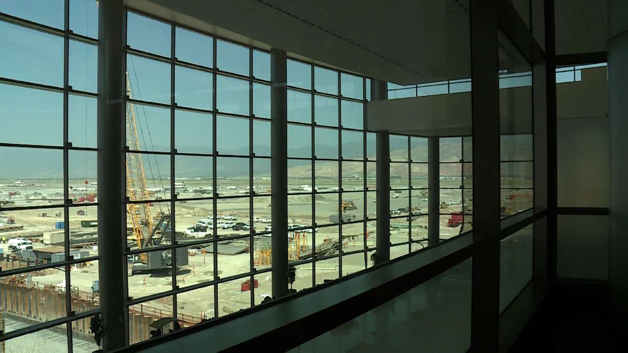 The Salt Lake City International Airport. Plans are underway for a military United Service Organization lounge there.