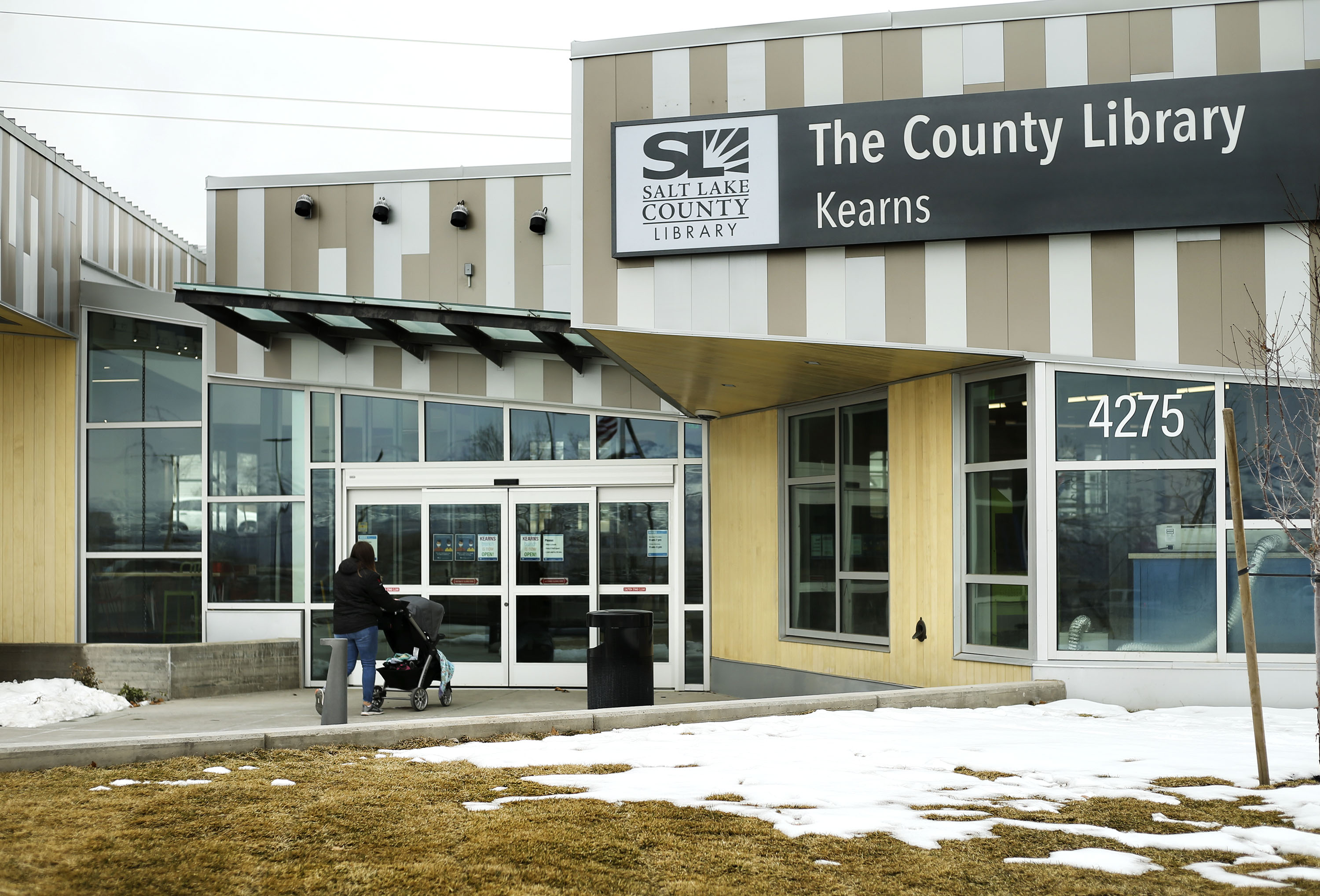 The Salt Lake County Library's Kearns branch on Feb. 26. Forbes magazine recognized Salt Lake County Library Services and Salt Lake County for the second year in a row as two of America's Best-In-State Employers of 2021.