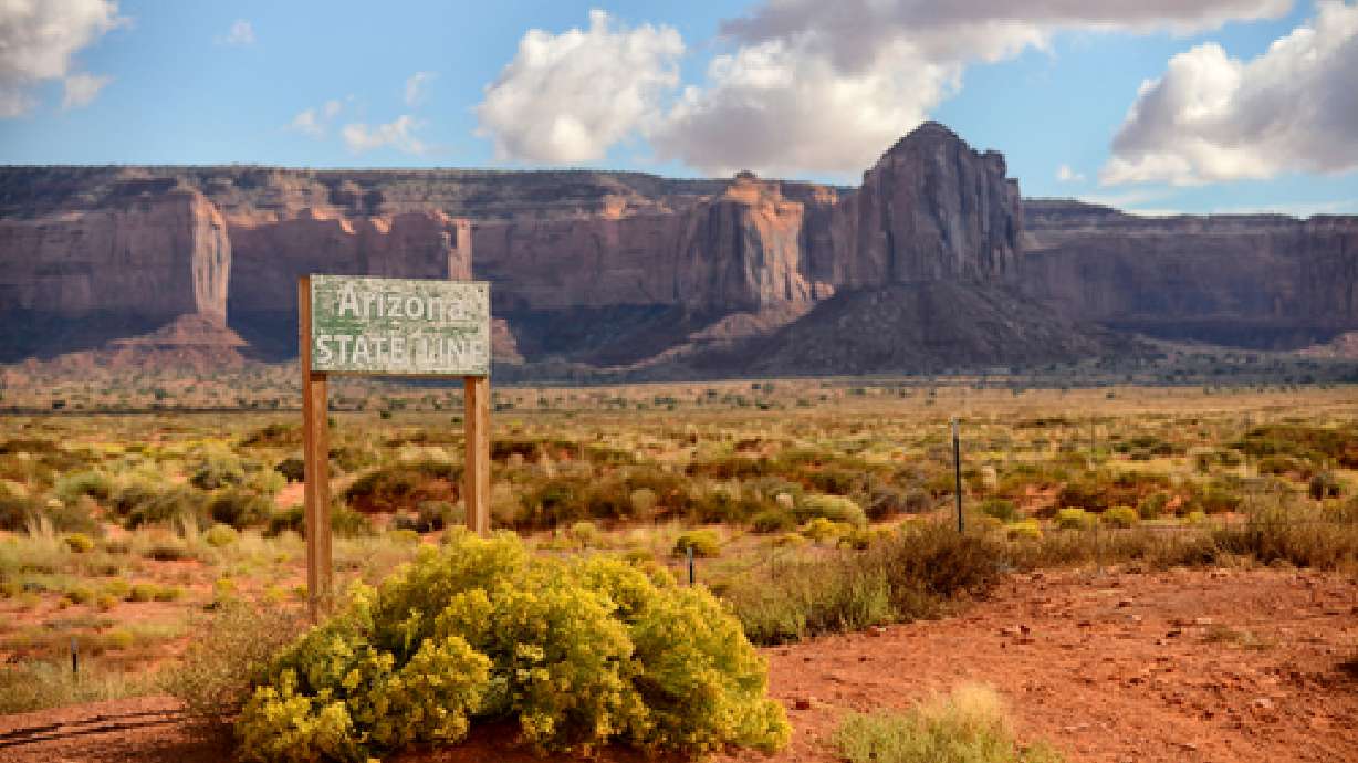 A man from Page, Arizona, drove more than 100 mph to reach the Utah-Arizona state line before pulling over for a Utah sheriff's deputy who was pursuing him, according to charging documents.