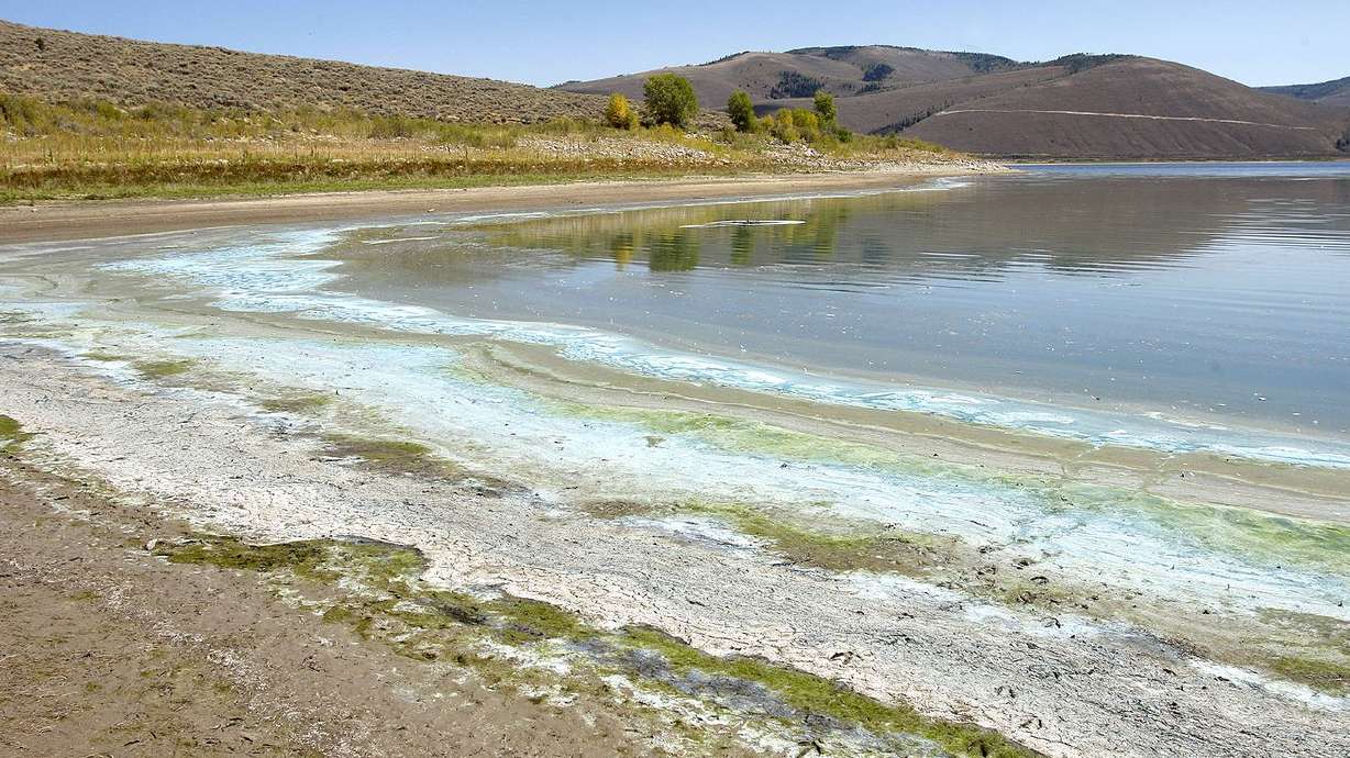 Scofield Reservoir is pictured in 2016. A malfunction on the Scofield well has been addressed and it is back up and
pumping as this small Carbon County town works to fix its drinking water problem.