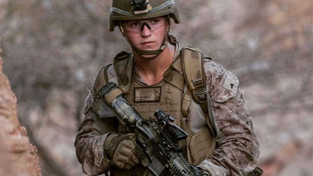 Lance Cpl. Rylee McCollum, 20, from Jackson, Wyoming, was killed in the Kabul airport attack in Afghanistan on Thursday.