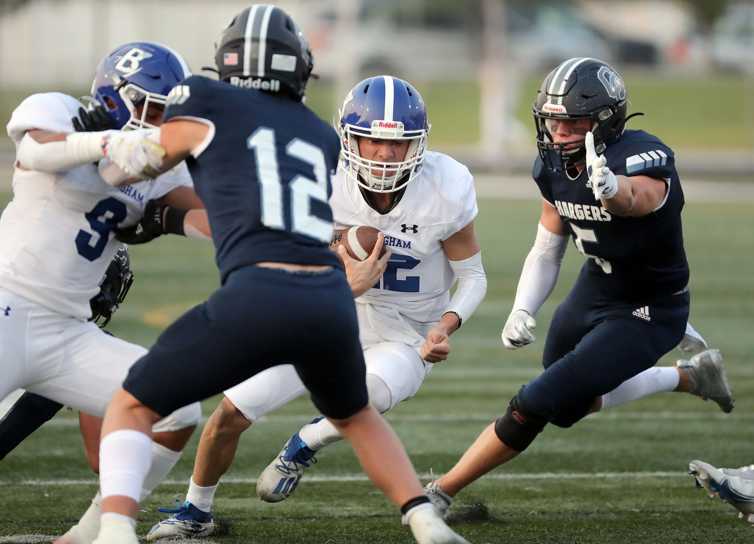 Corner Canyon QB Devin Brown leads Chargers to 35-7 win over Bingham