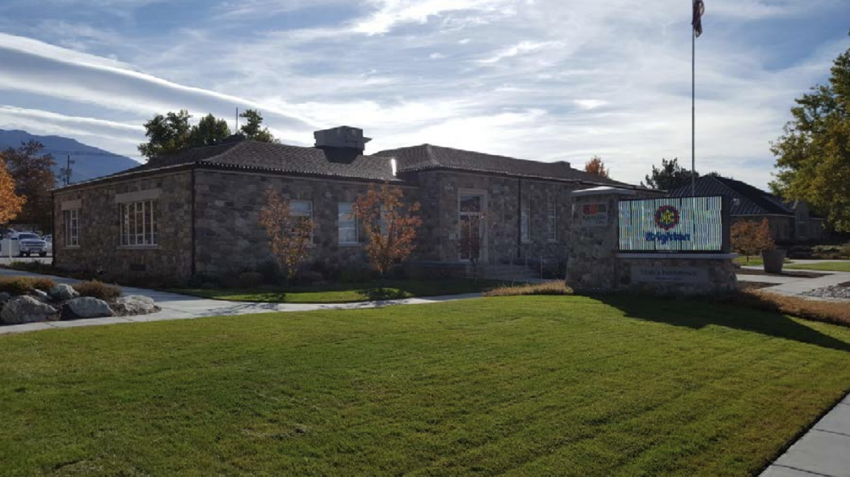 The exterior of the old Kaysville city hall and library building, which was completed in 1944. Kaysville leaders on Thursday decided to pause any plans for the future of the building that was considered for demolition.