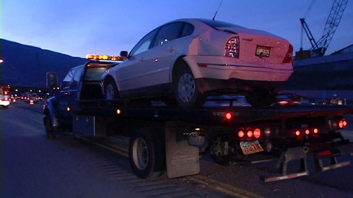 Seven-Car Pileup Causes Backup in Davis County