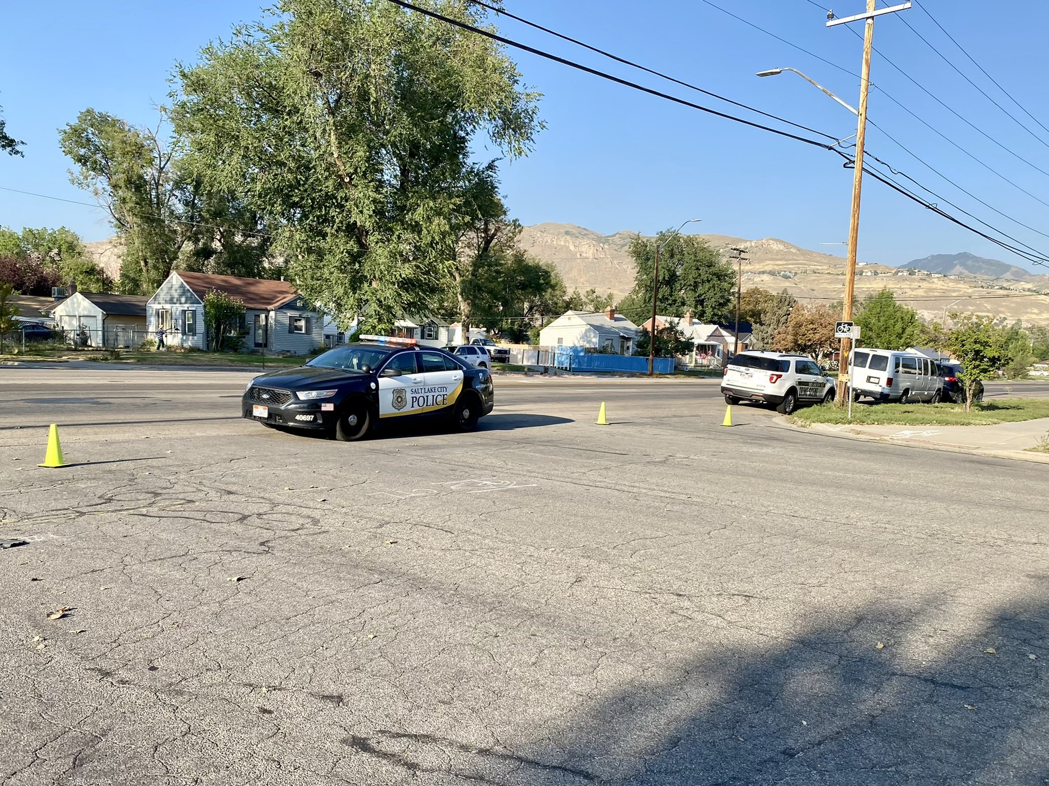Police say two juvenile boys were injured in a drive-by shooting in Salt Lake City on Saturday.