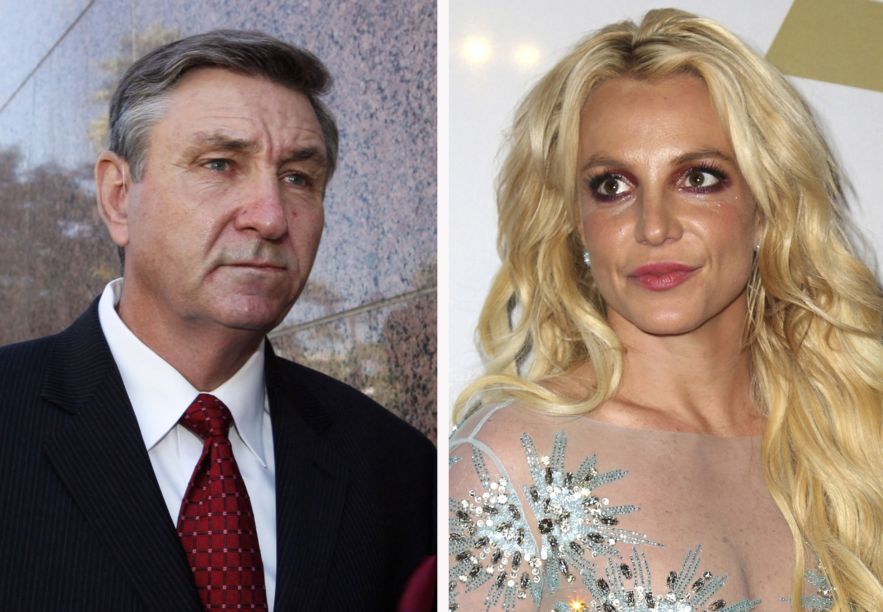 Britney Spears' father, Jamie Spears, left, agreed Aug. 12 to step down from the conservatorship that has controlled her life and money for 13 years, according to reports. Several outlets including celebrity website TMZ and CNN reported that James Spears filed legal documents saying that while there are no grounds for his removal, he will step down.
