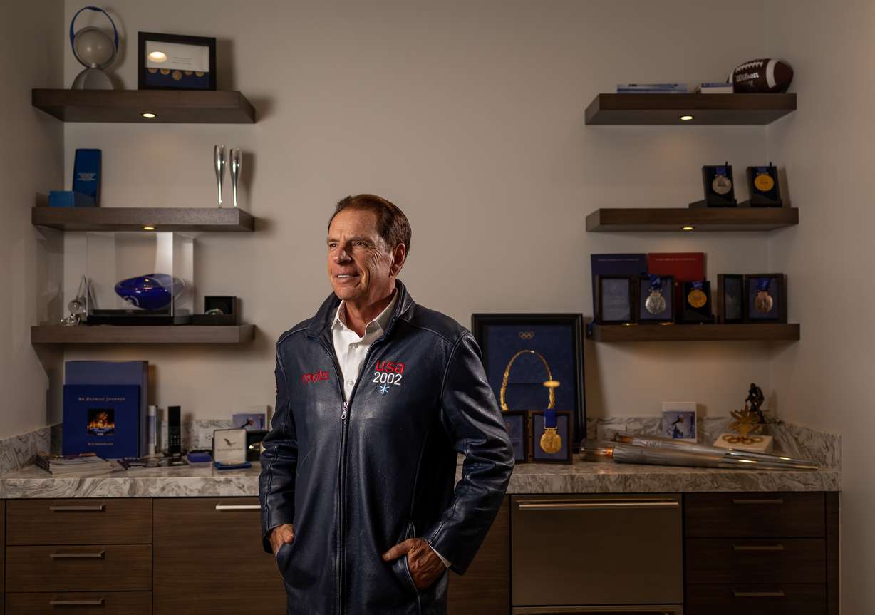 Fraser Bullock, who served as chief operating officer for the Salt Lake Organizing Committee for the 2002 Winter Olympics, poses for a photograph at his home in Alpine on Tuesday, Aug. 31, 2021.