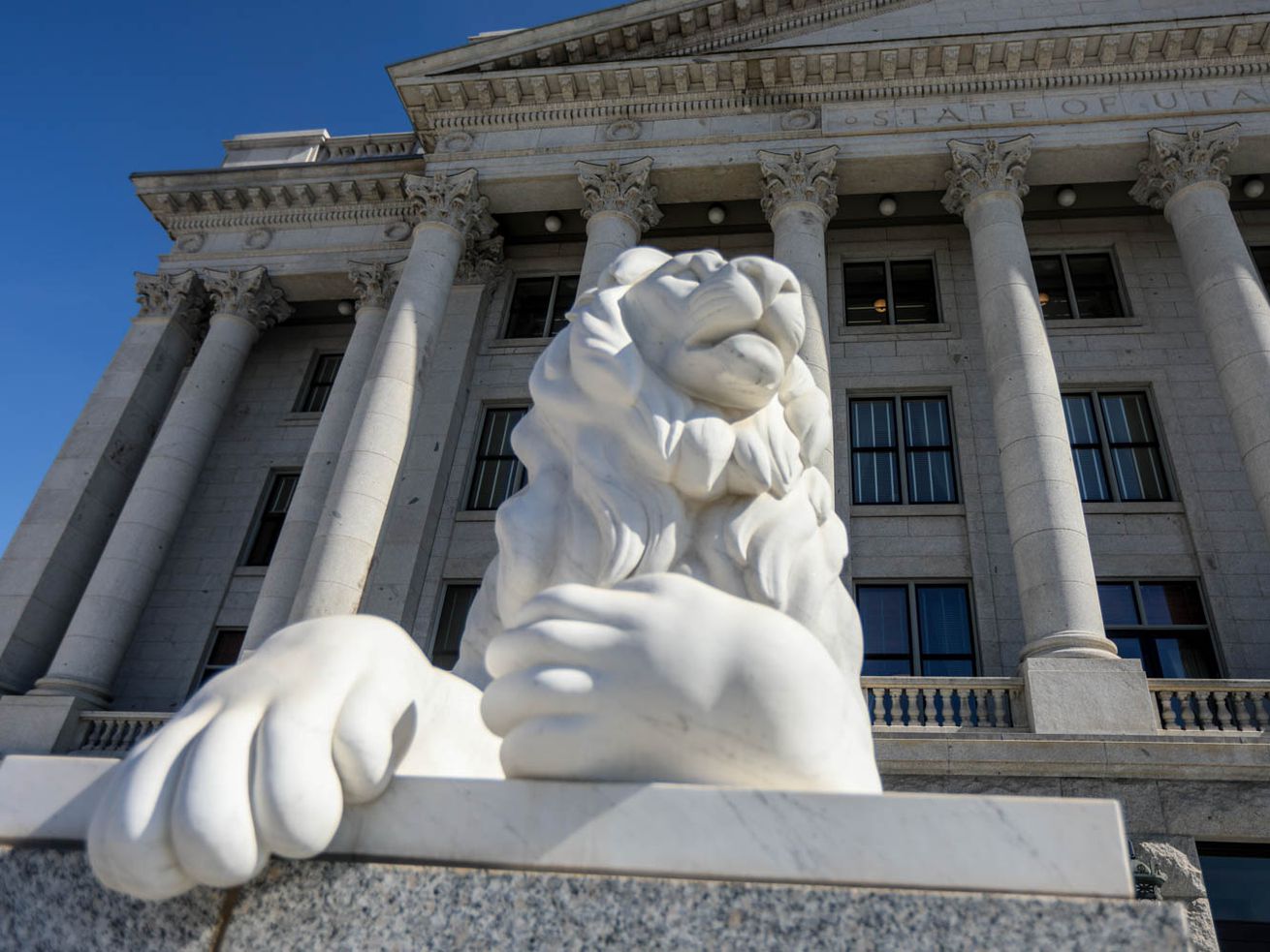 The Utah Capitol in Salt Lake City is pictured on
March 5, the final day of the Utah Legislature’s 2021
general session. Rep. Lowry Snow and Sen. Dan McCay are embarking
on a mission to repeal and replace Utah’s death penalty law.