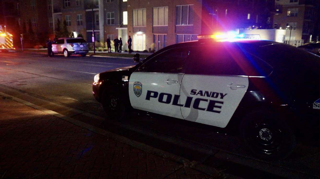 A police officer and a Sandy man were shot and injured during a SWAT operation at the Arcadia Apartments near 222 W. Harrison Street in Sandy on Sept. 8. Criminal charges were filed Monday against the man accused of shooting the SWAT officer in the face.