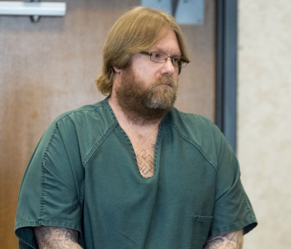 Jerrod Baum appears for a hearing in Provo on April 26, 2018. Since he was charged with brutally killing two people, prosecutors have said they intended to seek the death penalty if he was convicted. On Wednesday, Utah County Attorney David Leavitt said he will no longer seek the death penalty in Baum's case or any other.