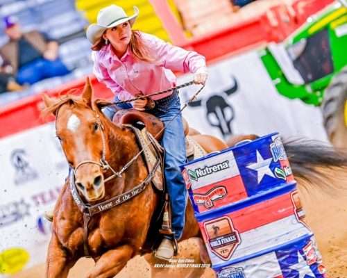 Wylee Mitchell lives in Pioche, Nevada, which is a small town not too far from St. George. She competes in rodeo and barrel racing, but most recently has put her efforts towards something else she’s become very passionate about — suicide prevention awareness. She put money she recently won in a race towards equipment to make shirts to promote light and hope.