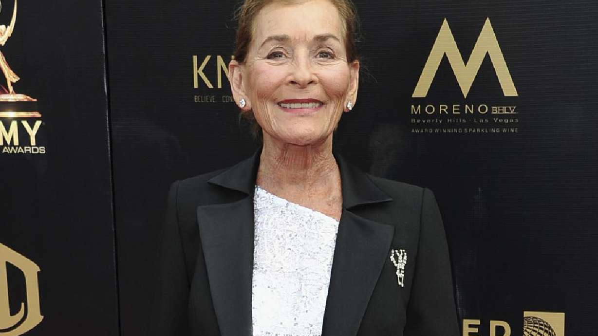 Judge Judy Sheindlin arrives at the 46th annual Daytime Emmy Awards in Pasadena, California, on May 5, 2019. Sheindlin is returning to television on Nov. 1 with her new show, “Judy Justice,” which will be available weekdays on the little-known IMDb TV, a free streaming service offered by Amazon.