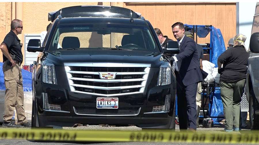 Bodies found at Downard Funeral Home were transferred to Wilks Funeral Home on Friday, Sept. 3