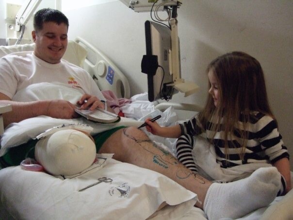 Travis Wood was inside a military vehicle when a roadside bomb was detonated right next to or under it in Afghanistan, after he enlisted for the army following the events of September 11, 2001.