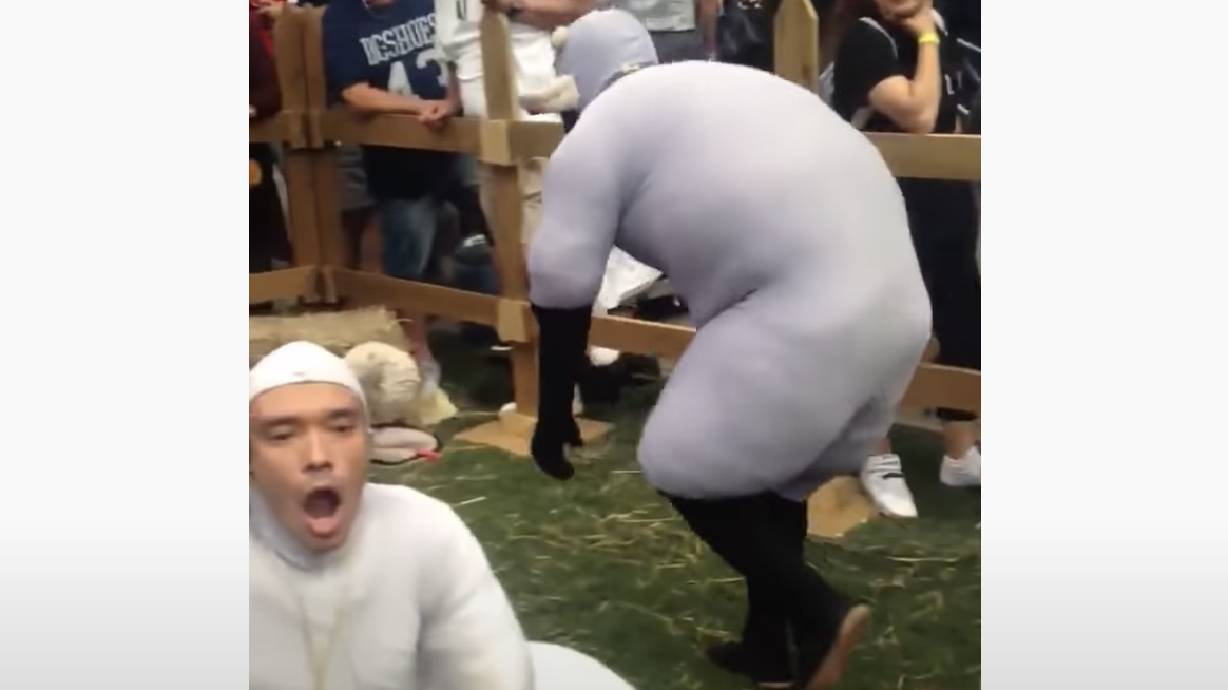 Les Moutons dance team preforms as part of the Corpus Dance Project.