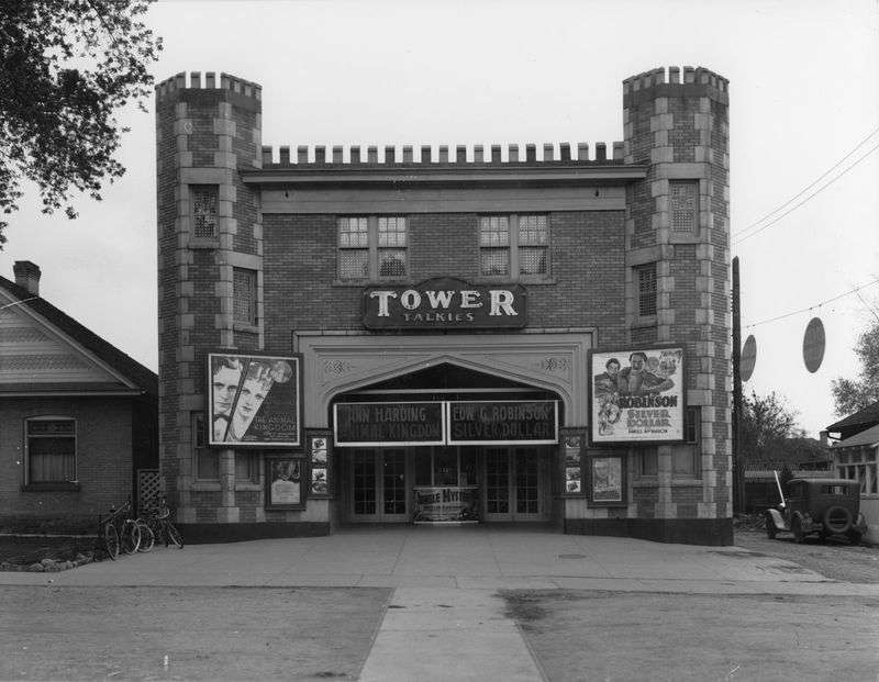 The Tower Cinema has been in operation since the 1920s
and is still showing films as part of the Salt Lake Film Society’s
programming.