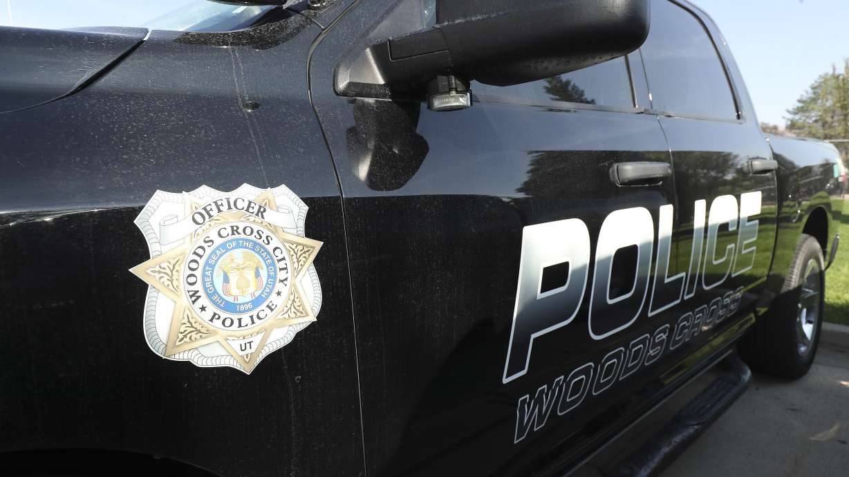 A Woods Cross police officer was charged Thursday with aggravated assault stemming from a domestic violence investigation. He has been placed on administrative leave.