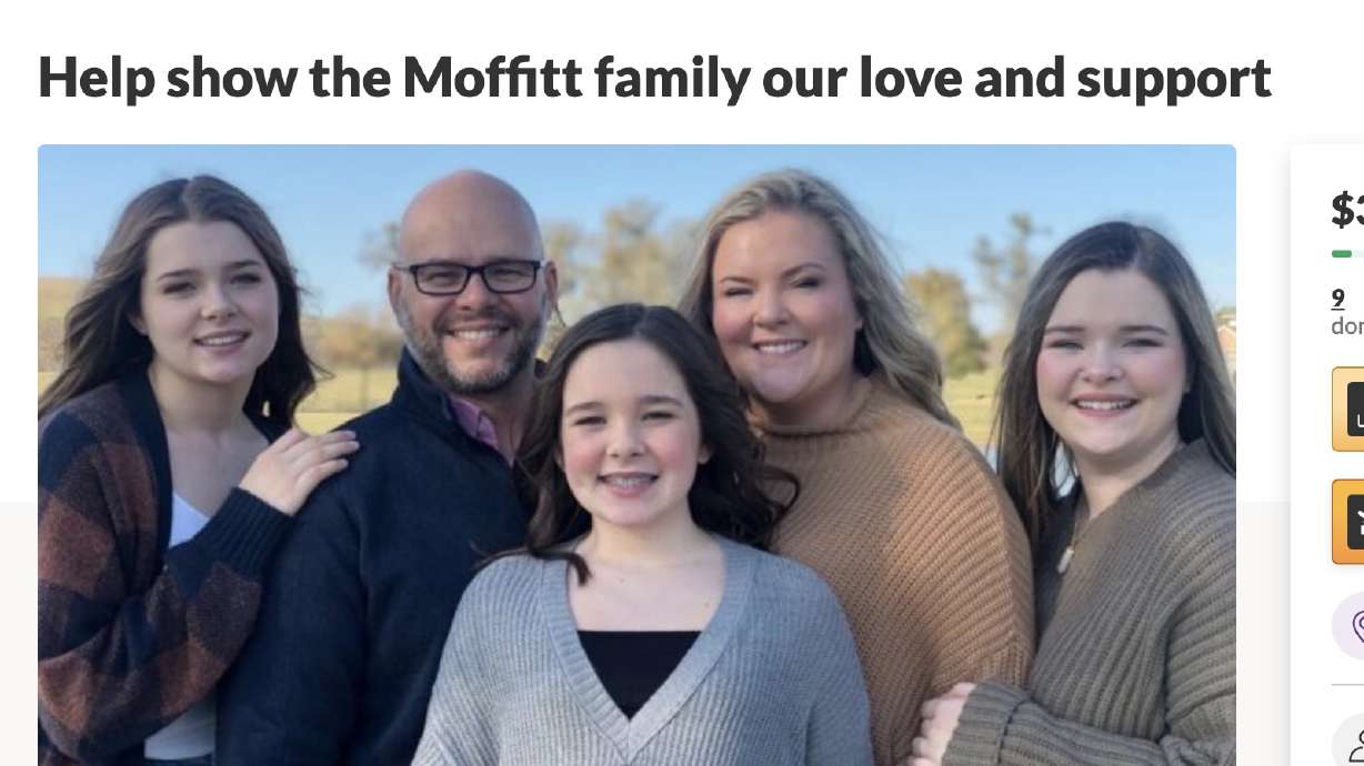 The online fundraising page for a Sandy police officer shot while serving a warrant on Sept. 8.