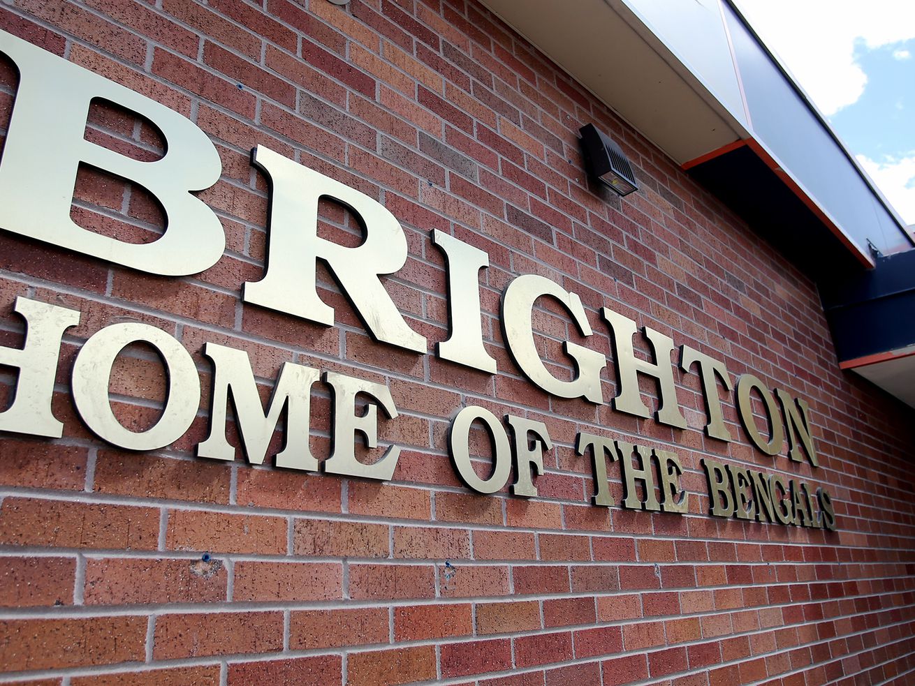 Brighton High School in Cottonwood Heights is pictured on March 31, 2020. Schools across Utah and the nation are being hit by a string of vandalism inspired by a TikTok trend.