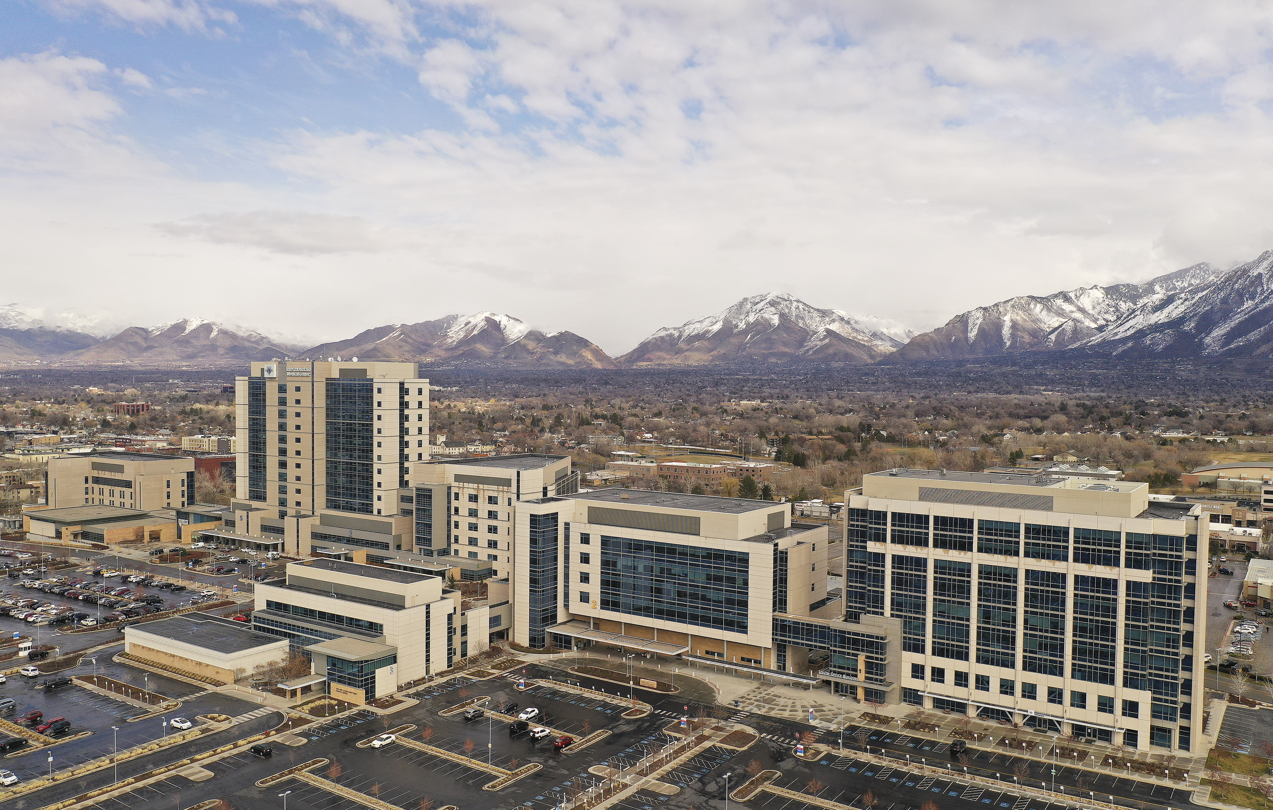 Intermountain Medical Center in Murray is pictured on March 8, 2020. Intermountain Healthcare announced Thursday that it is merging with SCL Health, a faith-based, nonprofit health care organization based in Colorado.