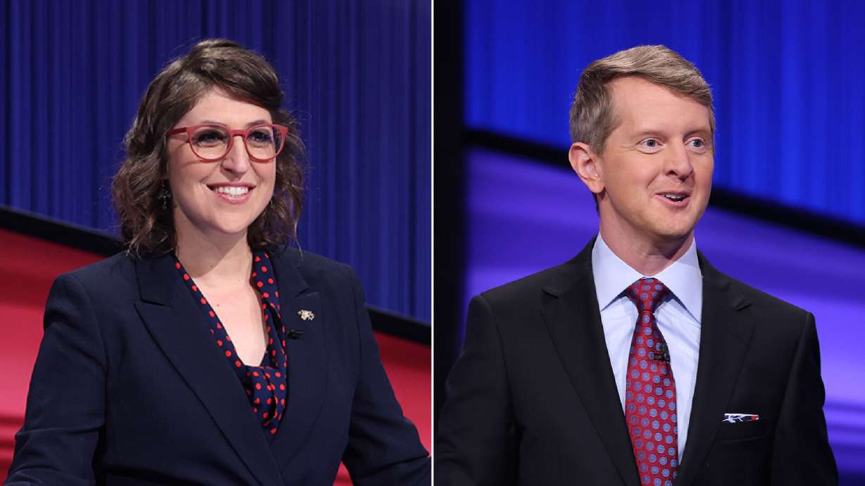 Mayim Bialik and Ken Jennings will host the show "through the end of the calendar year," Sony said Thursday.