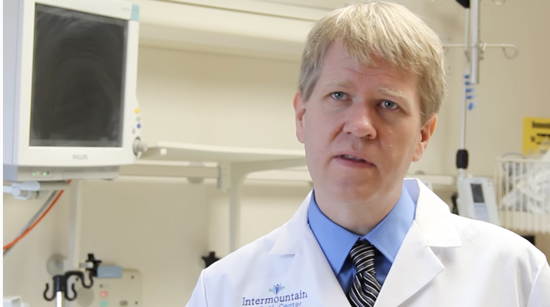 Dr. Sam Brown, an ICU physician at Intermountain Medical Center and a medical researcher and associate professor of pulmonary and critical care medicine and medical ethics and humanities at the University of Utah, discusses critical care in a video produced by Intermountain Healthcare.