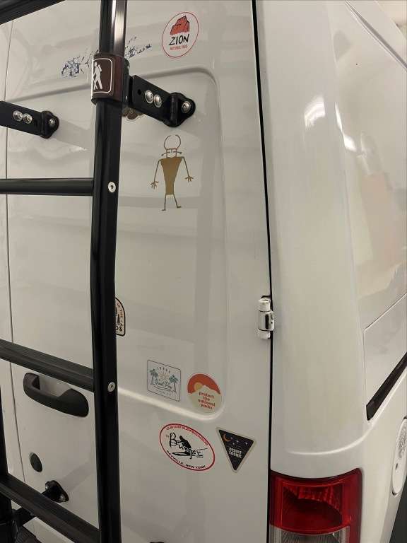 Petito's van is shown here, if you spotted Laundrie and Petito or the van please call police.