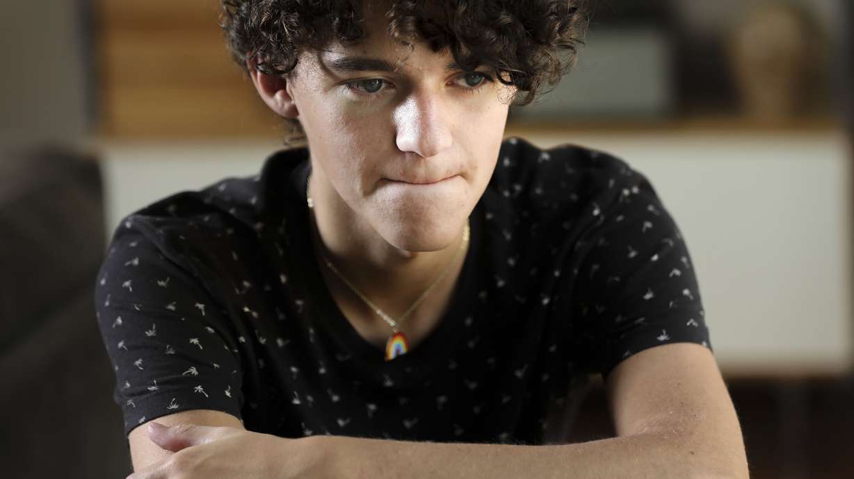 Nate Calaway is photographed in Provo on Friday. A Springville man has pleaded guilty to sexually abusing him and was ordered Monday to spend 3 1/2 months in jail. The 17-year-old had hoped for prison time. The boy's mother had earlier helped convince prosecutors to file stronger charges in the case.