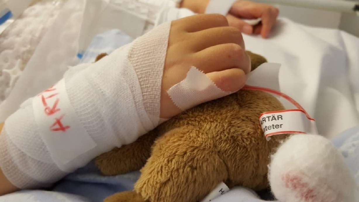 Edith Mölstad and her family traveled all the way from Sweden to Primary Children's Hospital in Salt Lake City for a surgery to implant a neurostimulator device that will hopefully prevent the 11-year-old's seizures.