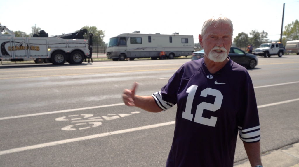 Dub Slade told KSL investigators the RVs started showing up around a year ago, parking in front of an old waterpark along 1700 South and on the neighboring side streets.