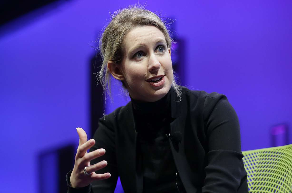 Elizabeth Holmes, founder and CEO of Theranos, speaks at the Fortune Global Forum in San Francisco, Nov. 2, 2015.