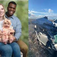 'We feel really blessed': Father and baby daughter survive horrific crash in Rexburg
