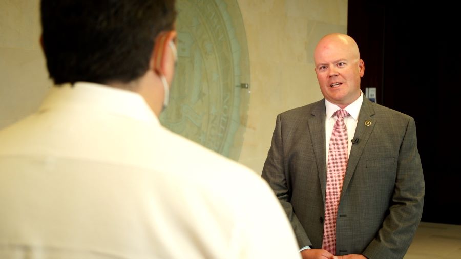 FBI Supervisory Special Agent Drew Scown explains to KSL’s Matt Gephardt why victims of money mule romance schemes can face charges, even if they do not realize they are laundering money.