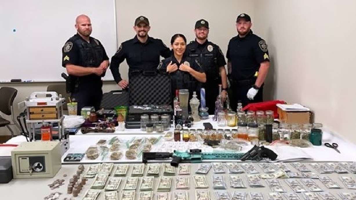 Police say they confiscated $40,000 worth of drugs in a Springville home on Sept. 19.