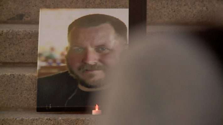 A vigil was held to honor all the homicide victims in the past year.