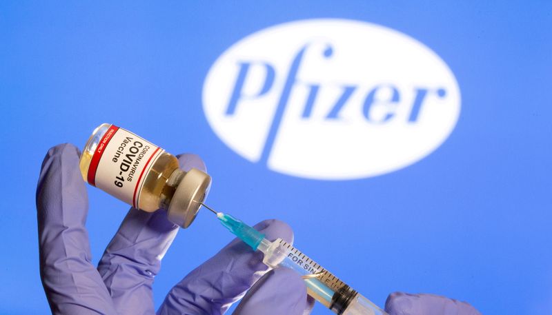 Pfizer and BioNTech SE on Tuesday submitted initial trial data for their COVID-19 vaccine in 5- to 11-year-olds.