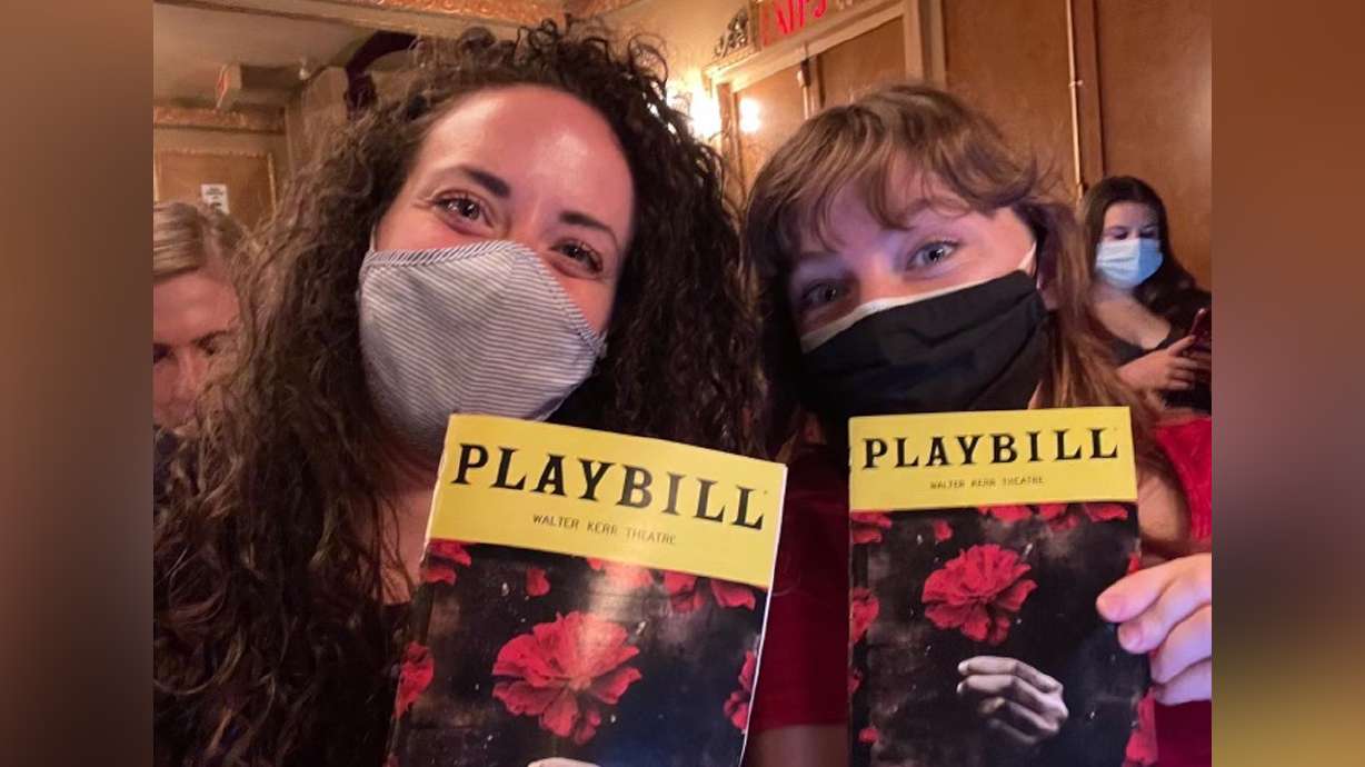 Sandy resident Missy Johnson attended "Hadestown" during a whirlwind weekend in New York City during the Broadway reopening.