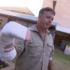 Australian 'a bit sore' after hand was caught in croc's jaws