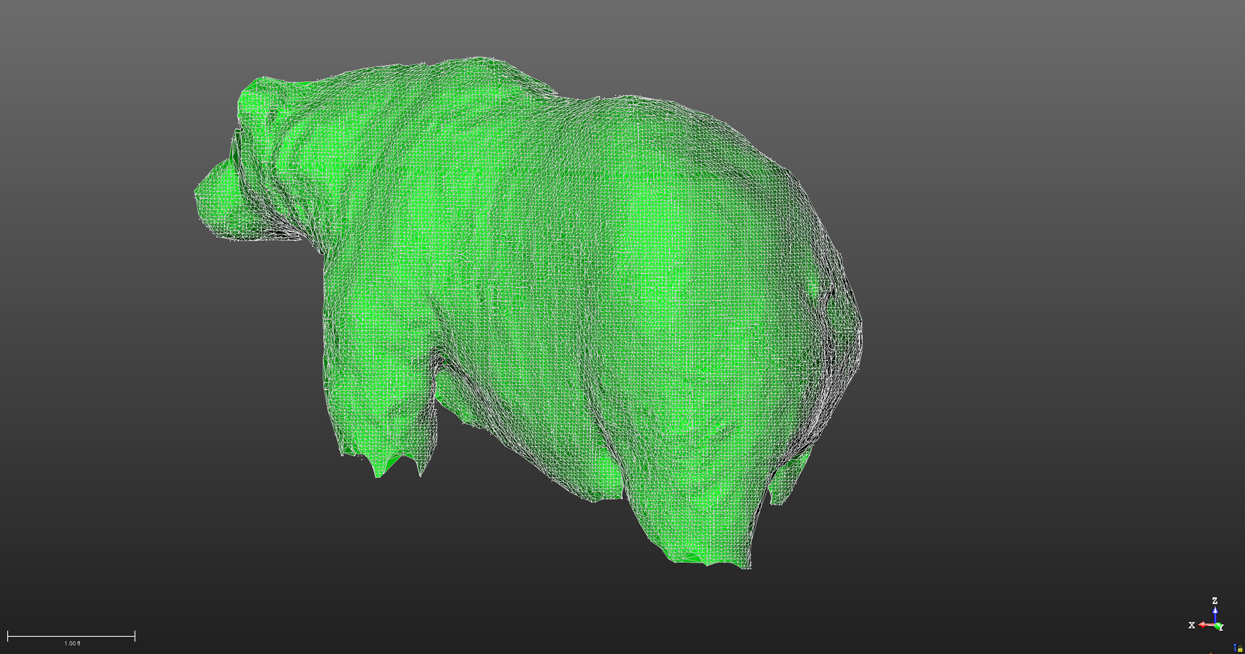 Estimating a bear's weight with lidar is much less disruptive, though it's still very much a complicated guessing game.