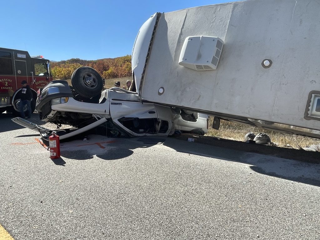One person is dead after a rollover near Mountain Green on Sunday.