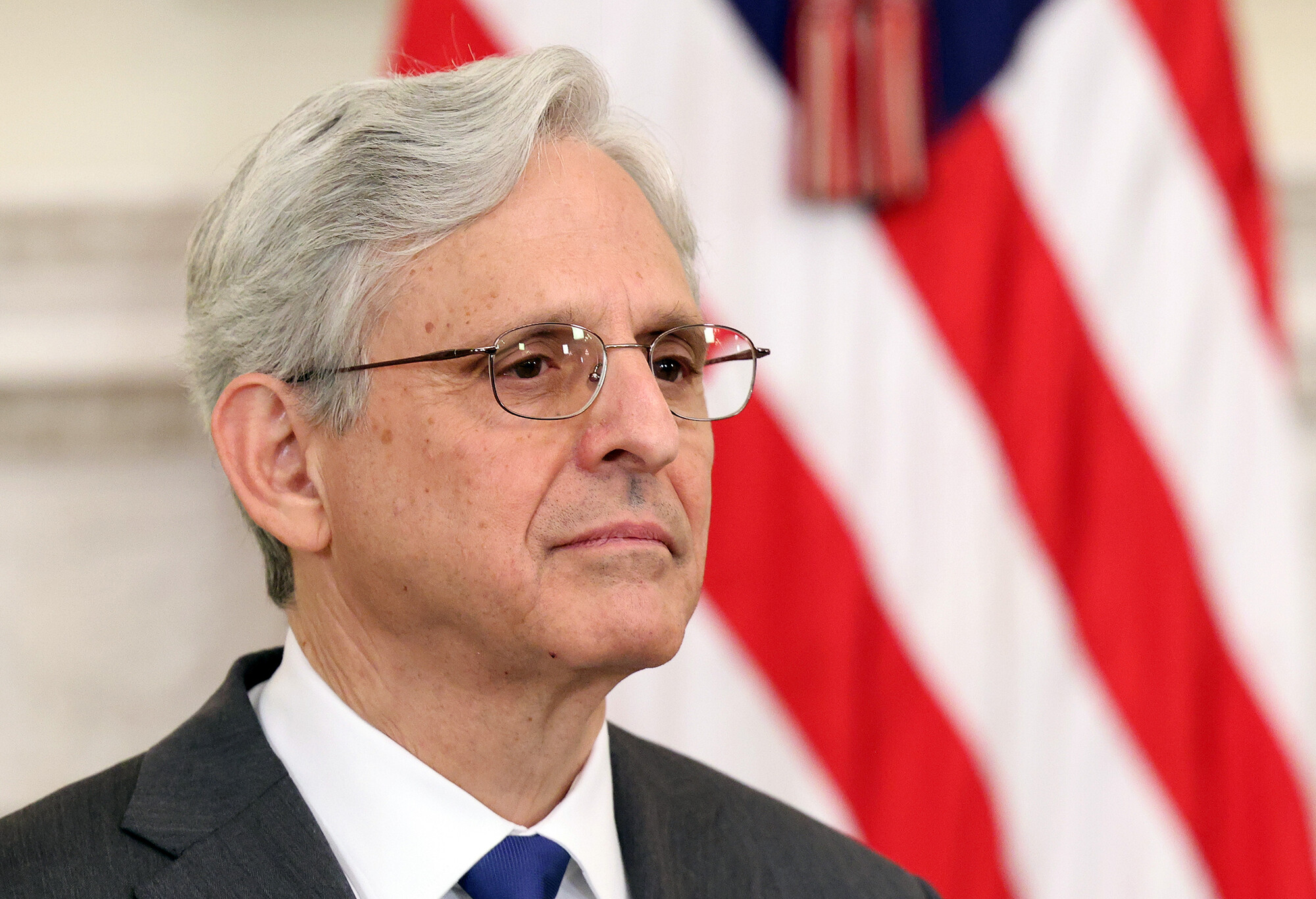 Attorney General Merrick Garland on Monday defended the Justice Department against claims that it is not charging the rioters who breached the U.S. Capitol on Jan. 6 harshly enough.