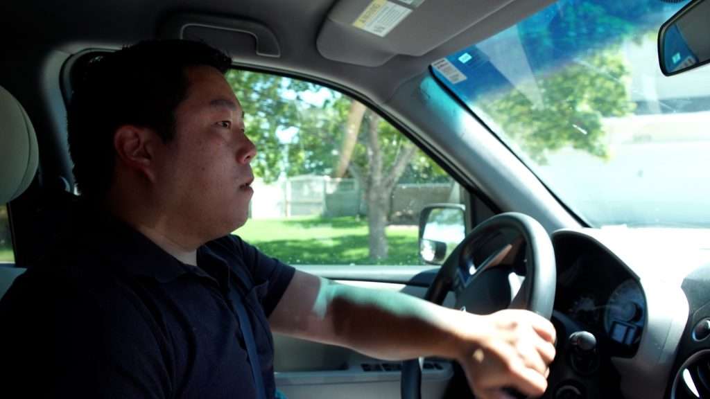 Mardi Mulia, a home health physical therapist, says he needs his car to get to his clients across the Wasatch Front.