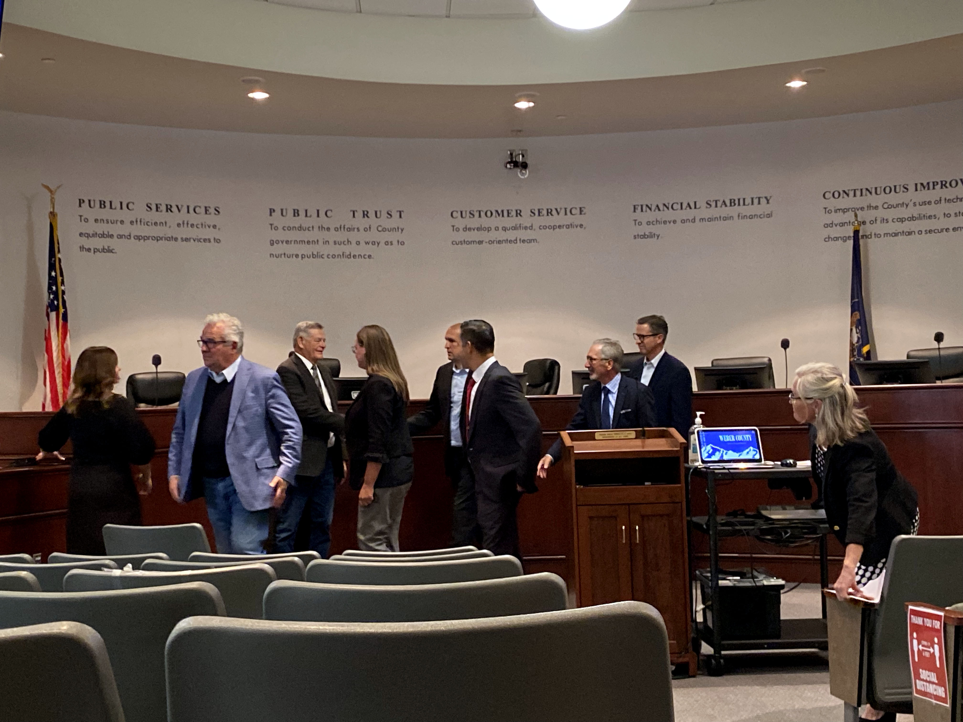 Weber County Commissioners, the Weber Prosperity Center of Excellence and Western Governors University signed a resolution on Tuesday announcing a partnership that is expected to support more than 7,000 children impacted by intergenerational poverty in the county.